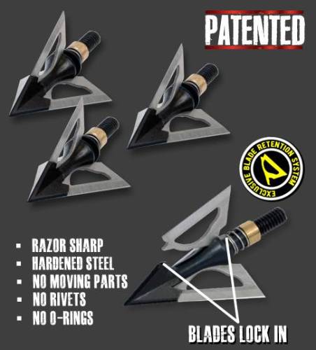 Parker CrossPro Broadhead - 100G Parker CrossPro Broadhead - 100G