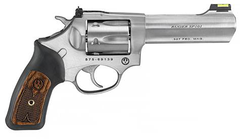RUGER SP101 327FEDERAL 4.2" STAINLESS REVOLVER