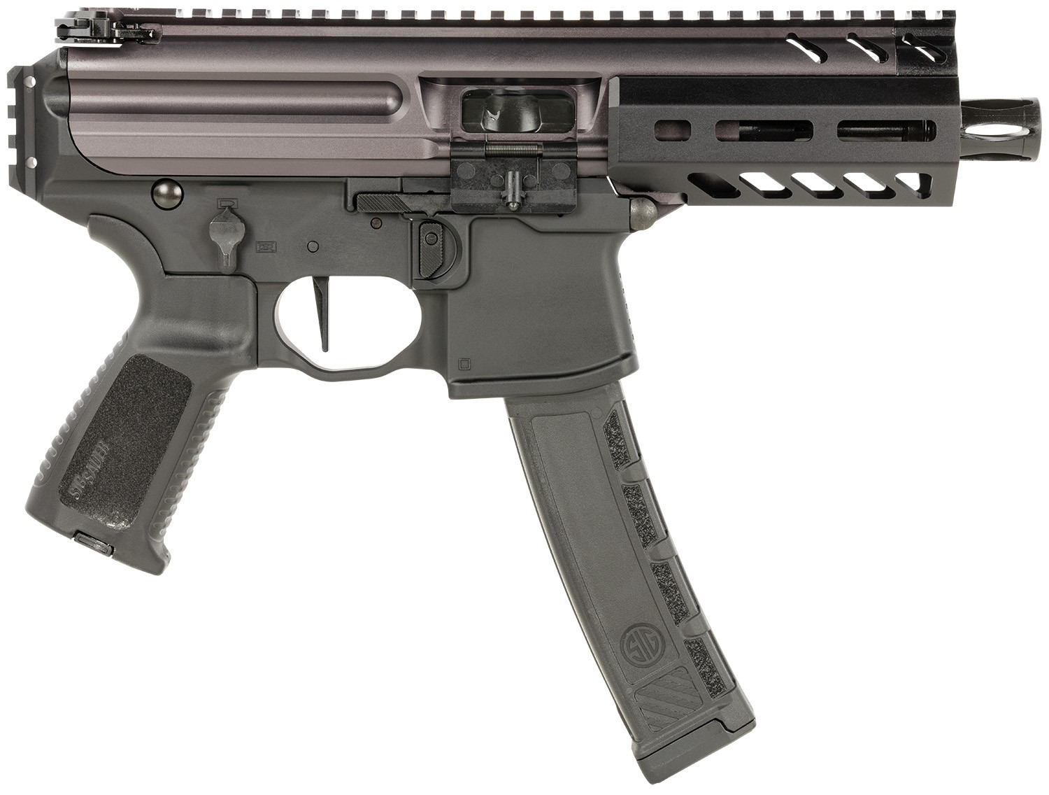 Sig Sauer PMPX4B9NB MPX K 9mm Luger 30+1 4.50", Black, Polymer Grip, M-LOK Handguard (No Brace)