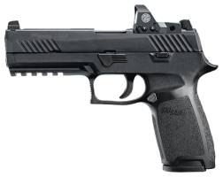 Full size grip & full length slide Sig P320F Full Size 9mm w/Nightsights & Romeo 1 Reflex Sight for Sale online 320F-9-BSS-RX