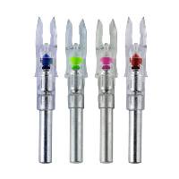 NOCKTURNAL LIGHTED BLU NOCKS-NT214-3PK NOCKTURNAL LIGHTED BLU NOCKS-NT214-3PK