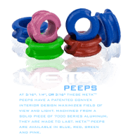 G5 Peep G5 META PRO PEEP, 1/4", GREEN