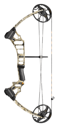 Left-handed compound bow for youth, women and men Left Hand Mission Craze II in LAT