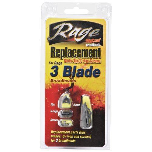 Rage Replacement Blade Kit -3 Blade Rage Replacement Blade Kit -3 Blade