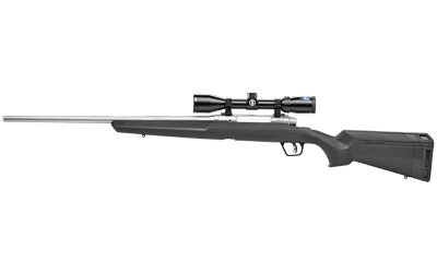 SAVAGE AXIS II XP 6.5CR 22" W/BUSHNELL 3-9x40 SCOPE, STAINLESS SYNTHETIC, 4RDS