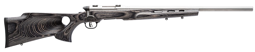 SAVAGE BMAG TARGET, 17WSM, 22", 8RD, WITH THUMBHOLE STOCK