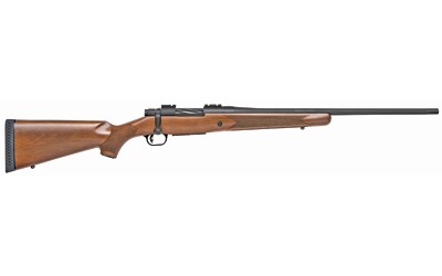 MOSSBERG PATRIOT 350LEG 22" FLUTED BARREL, WALNUT/BLUE, NO SIGHTS, 4RDS