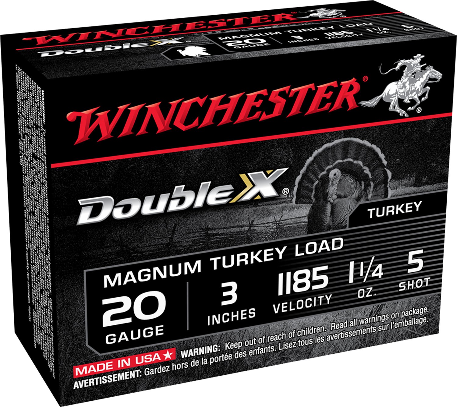 WINCHESTER #X203XCT5 20G TURKEY, 3" #5, 10RDS