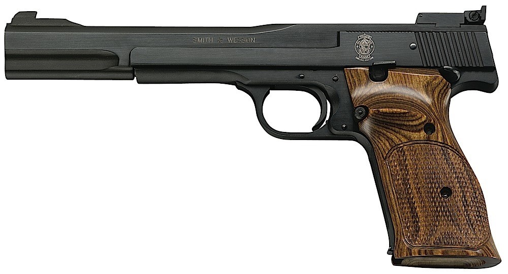 S&W Model 41 Target Pistol .22 Long Rifle 7 Inch Barrel Single Action Adjustable Sights Blue Finish 10 Round