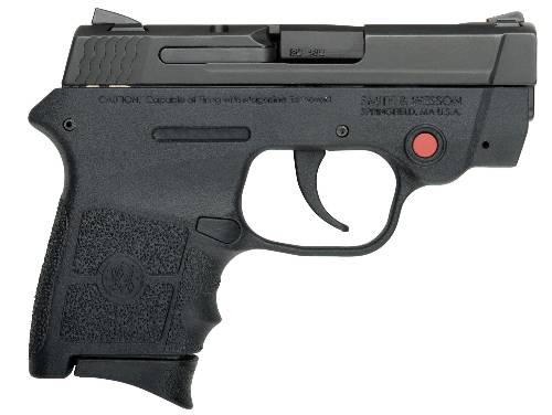 SMITH AND WESSON BODYGUARD W/LASER, 380ACP, 2.75" 6RDS