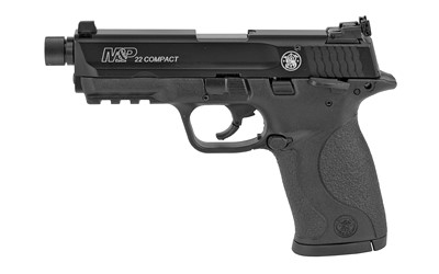 SMITH AND WESSON MP COMPACT, 22LR, 3.5" THREADED BARREL, 10RDS