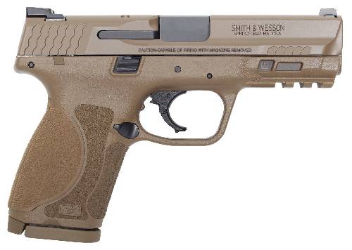 SW M&P9 M2.0 COMPACT FDE 9MM 4" NTS 2 15RD