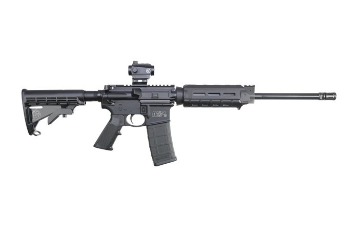 SW SPORTII 5.56 W/RED DOT OPTIC 16" 30RD