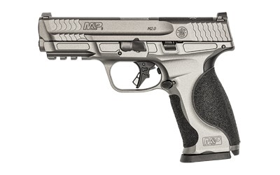 SMITH AND WESSON MP9 2.0 METAL, 9MM 4.25" 17RDS, TUNGSTEN GRAY, FIXED SIGHTS, OPTICS READY