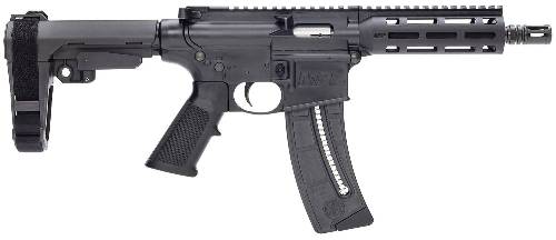 SW M&P15-22 PISTOL 22LR 8" MLOK SBA3 PSB 25RD