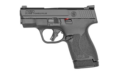 SW SHIELD PLUS 9MM 3.1" ,13RD, NO THUMB SAFETY, W/NIGHTSITES