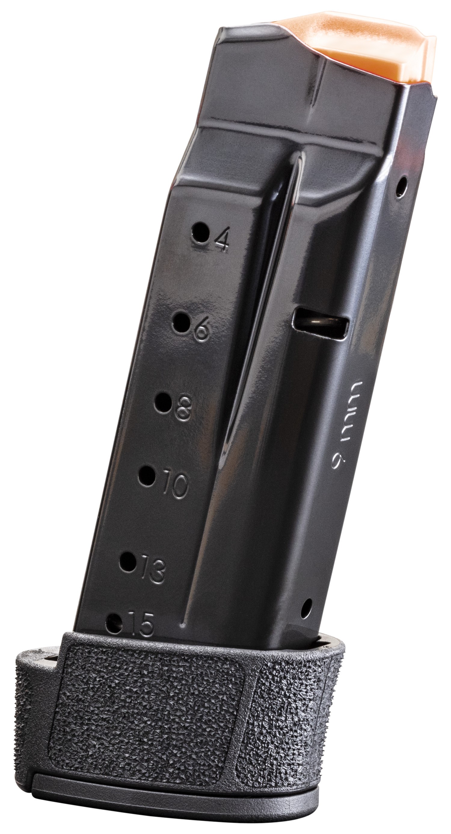 SMITH AND WESSON MAG, 9MM 15RDS EQUALIZER OR SHIELD PLUS
