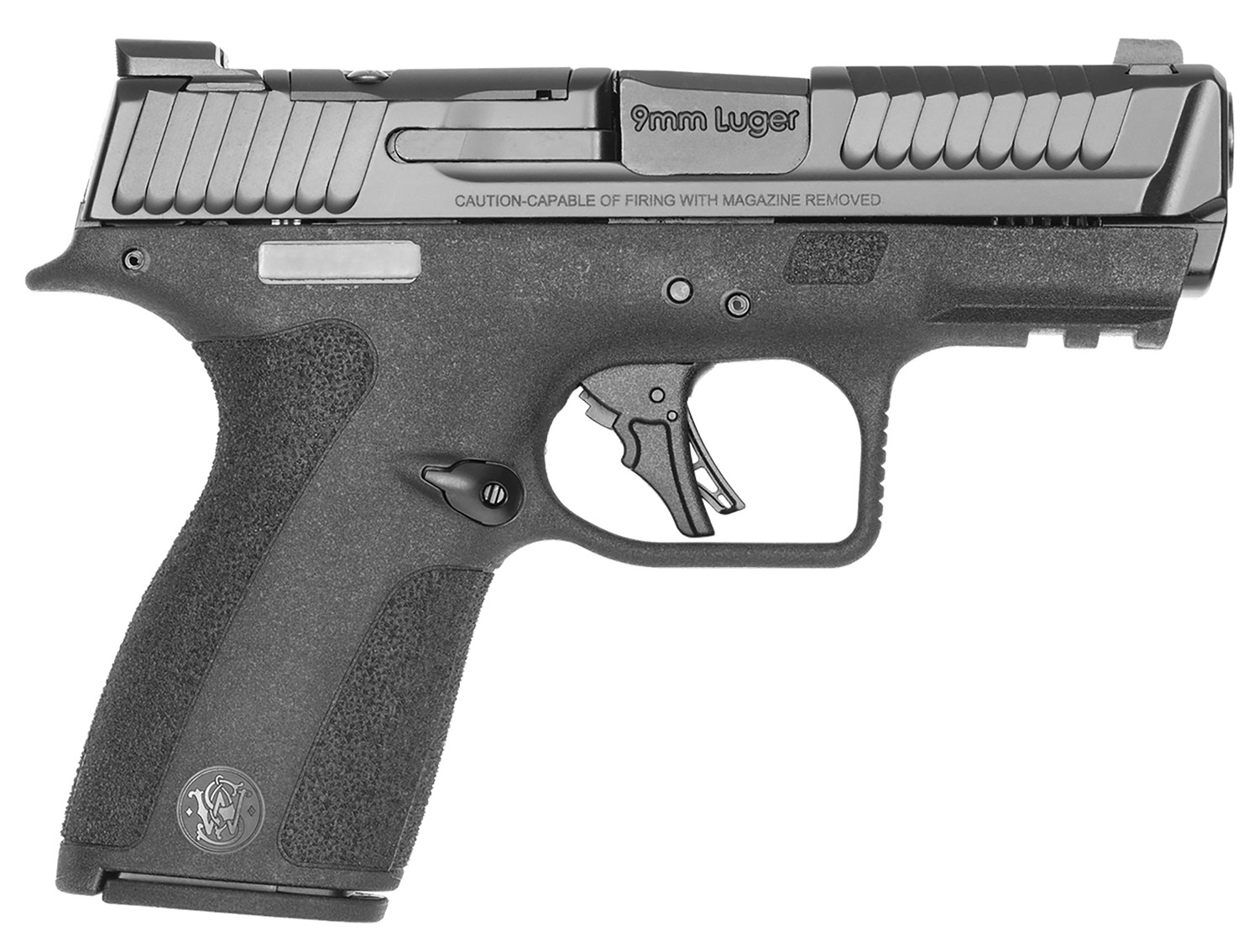 SMITH AND WESSON SHIELD X, 9MM 3.6" BARREL, O/R, FRT NIGHT SITE, 1-13RD, 1-15RD, THUMB SAFETY
