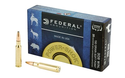 FEDERAL #308A 308WIN 150GR SP, 20RDS