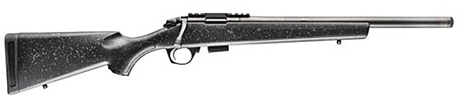 Bergara Rifles B14R001 B-14 Trainer 22 LR 10+1 18" TB Matte Blued Black Fleck Gray Molded Mini-Chassis Stock Right Hand (Full Size)