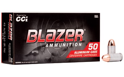 CCI #03570 BLZR 45ACP 230G TMJ, 50RDS