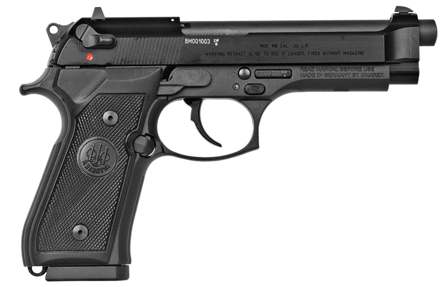 BERETTA M9A1, 22LR 4.9" 15RD