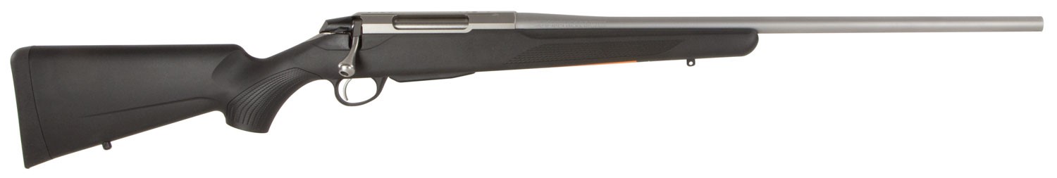 TIKKA, T3X, 243WIN, 3+1 CAPACITY, 22.40 BARREL STAINLESS STEEL METAL FINISH BLACK SYNTHETIC STOCK RIGHT HAND