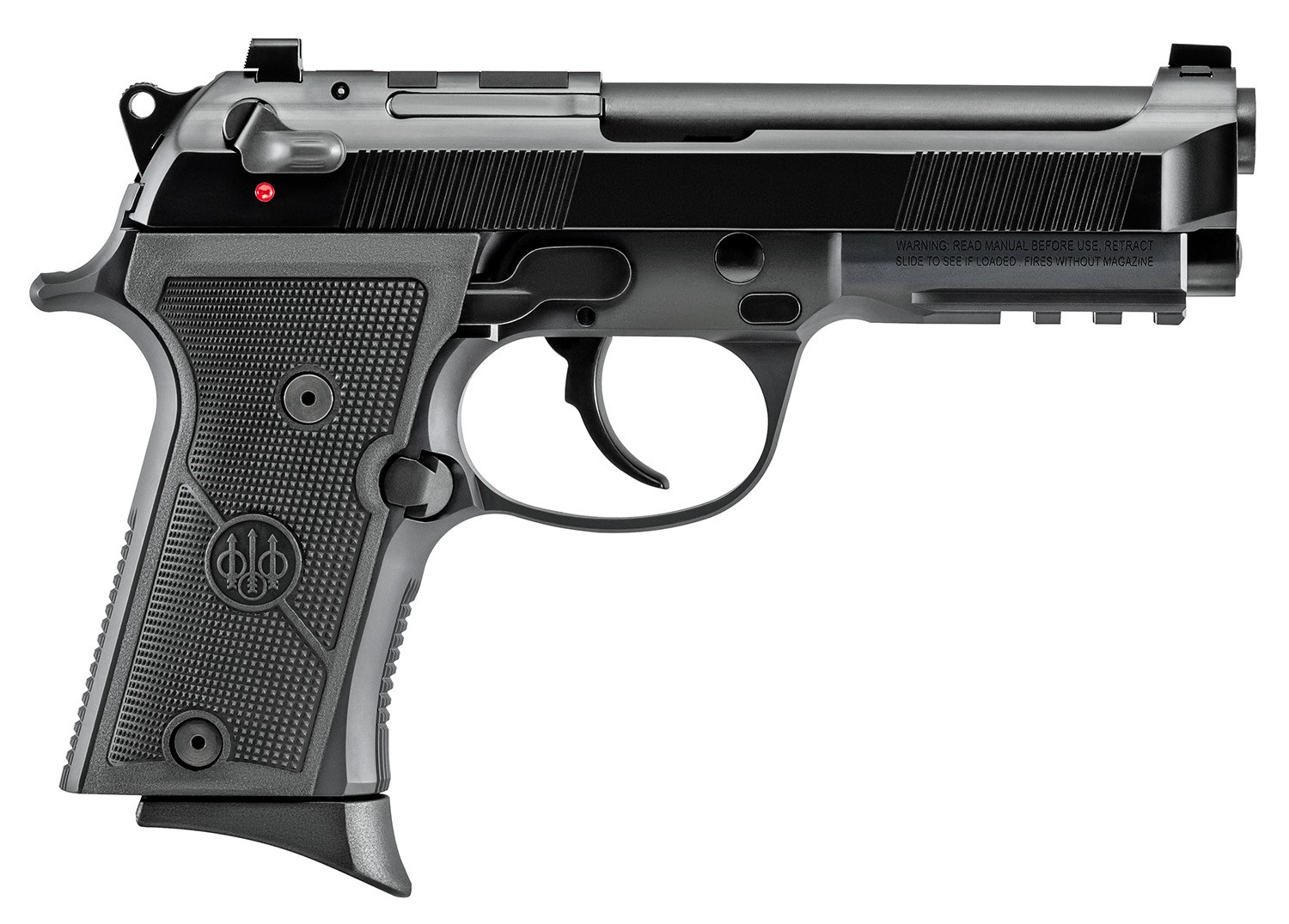 BERETTA 92X COMPACT, RDO, 9MM 4.25" BLUE, 13RDS, RAIL, DECOCKER