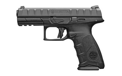 BERETTA APX, 9MM COMPACT TACTICAL, 4.2" THREADED BARREL, GREEN RCVR, BLUE SLIDE, 3-15RD MAGS