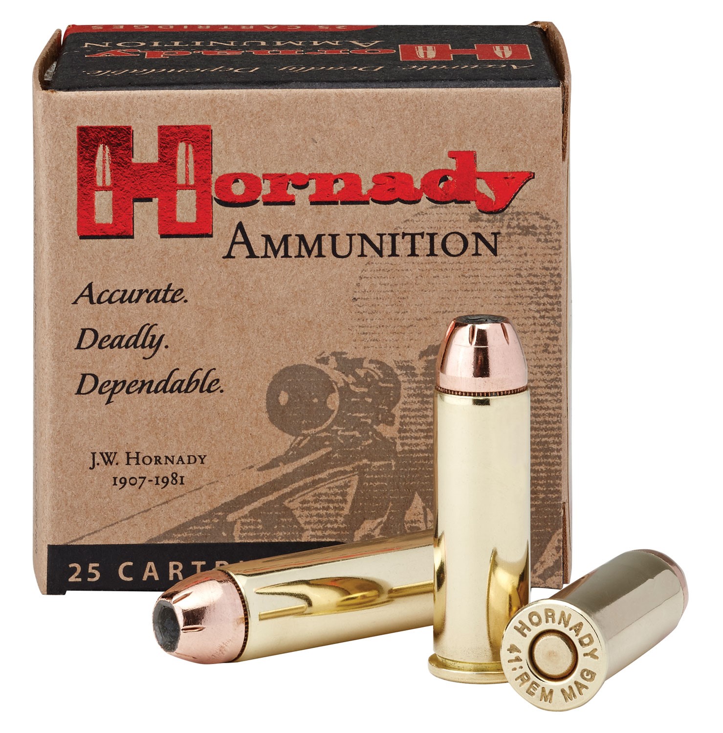 HORNADY, 41 REM MAG 210 GR, HORNADY XTP HOLLOW POINT (XTPHP)