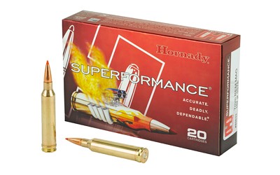 HORNADY #80633 7MMREM 162GR SST, 20RDS