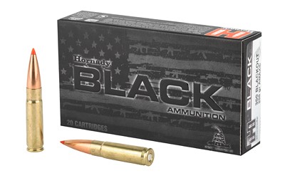 HORNADY #80891 BLACK, 300BLKOUT 208GR AMAX, 20RDS