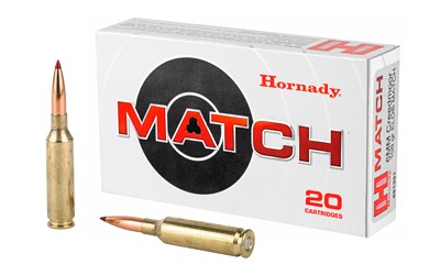 HORNADY #81391 6MM CREEDMOOR 108GR ELD-MATCH, 20RDS