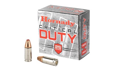 HORNADY #90226 CRITICAL DUTY 9MM+P 135G, 20RDS