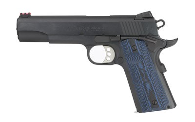 CLT GOVERNMENT 45ACP 5" COMPETITION SERIES 70, 8RDS W/BLUE G10 GRIPS