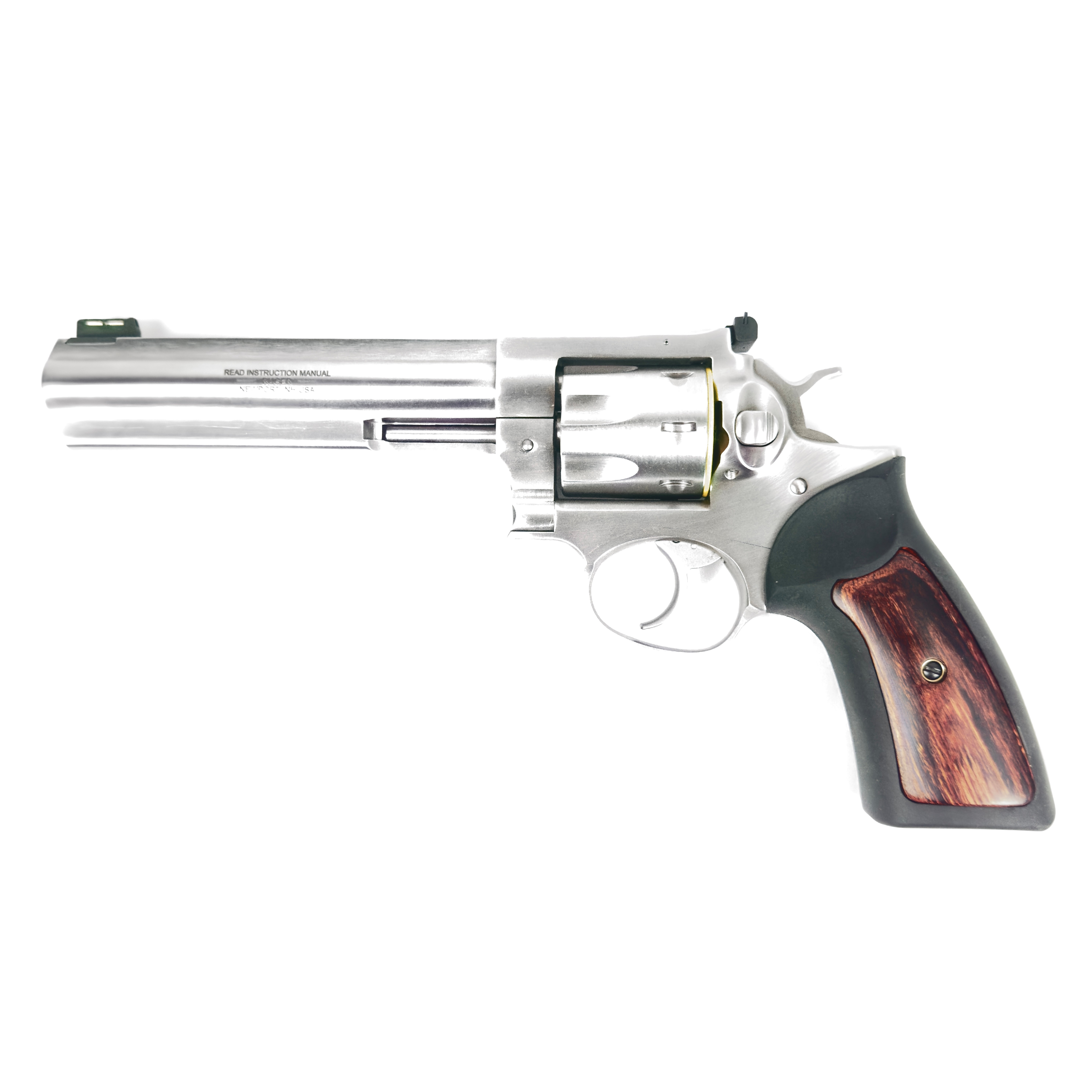 RUGER GP100, 357MAG, 6", 7SHOT, W/ ORIG BOX, USED