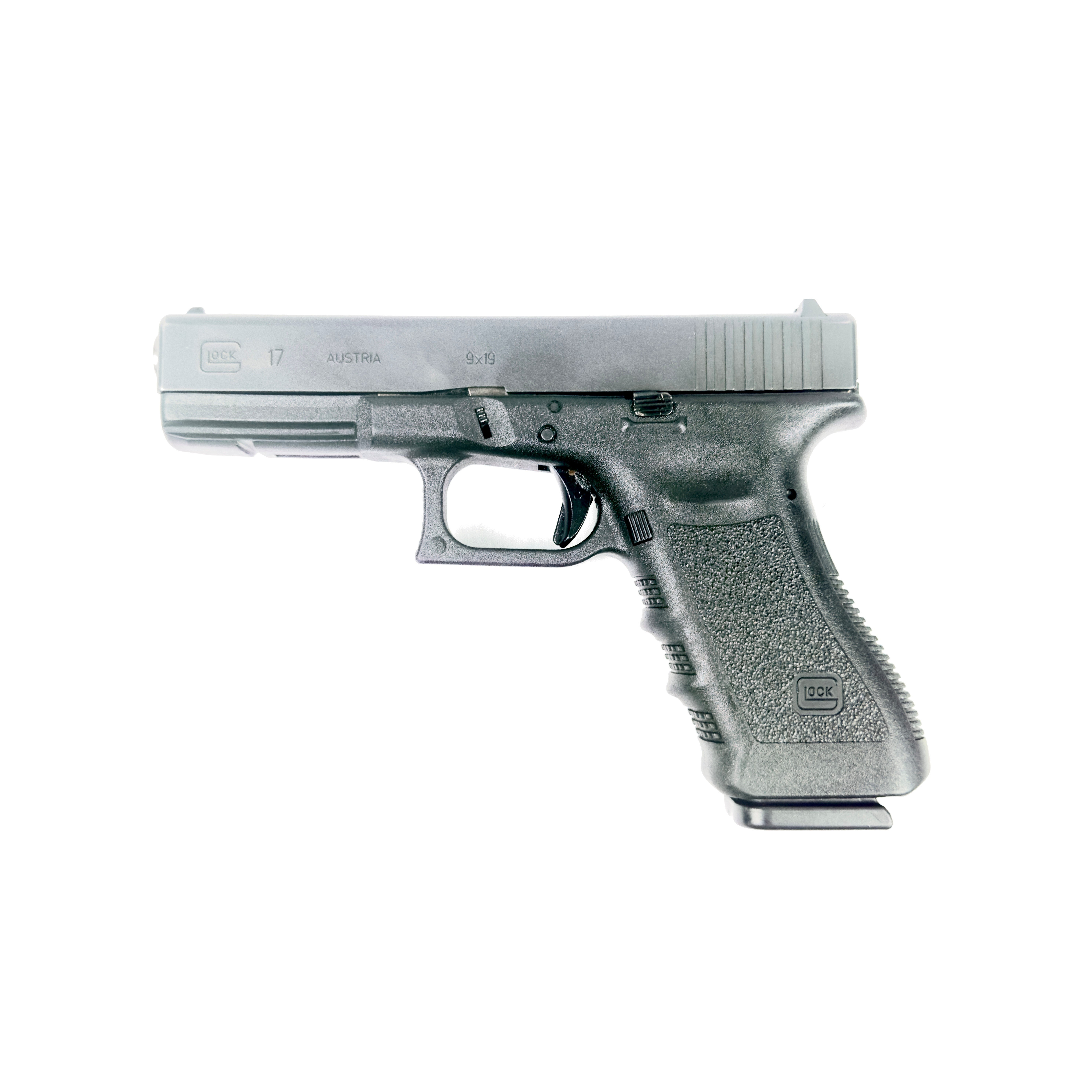 GLOCK 17GEN3, 9MM, 4.5", W/ 2MAGS, CASE, USED