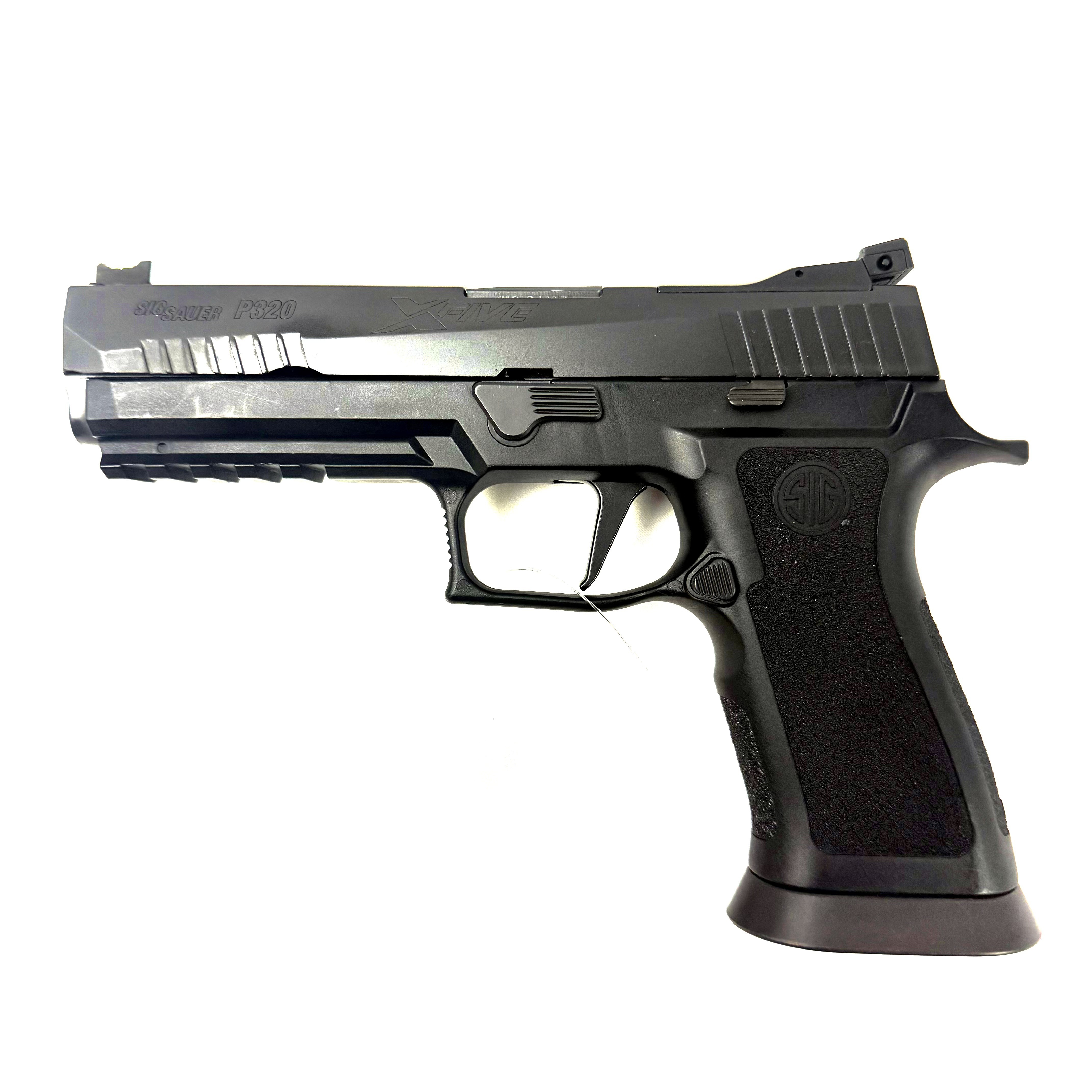 SIG SAUER P320 XFIVE, 9MM, 5", W/ 4 MAGS, BOX, USED