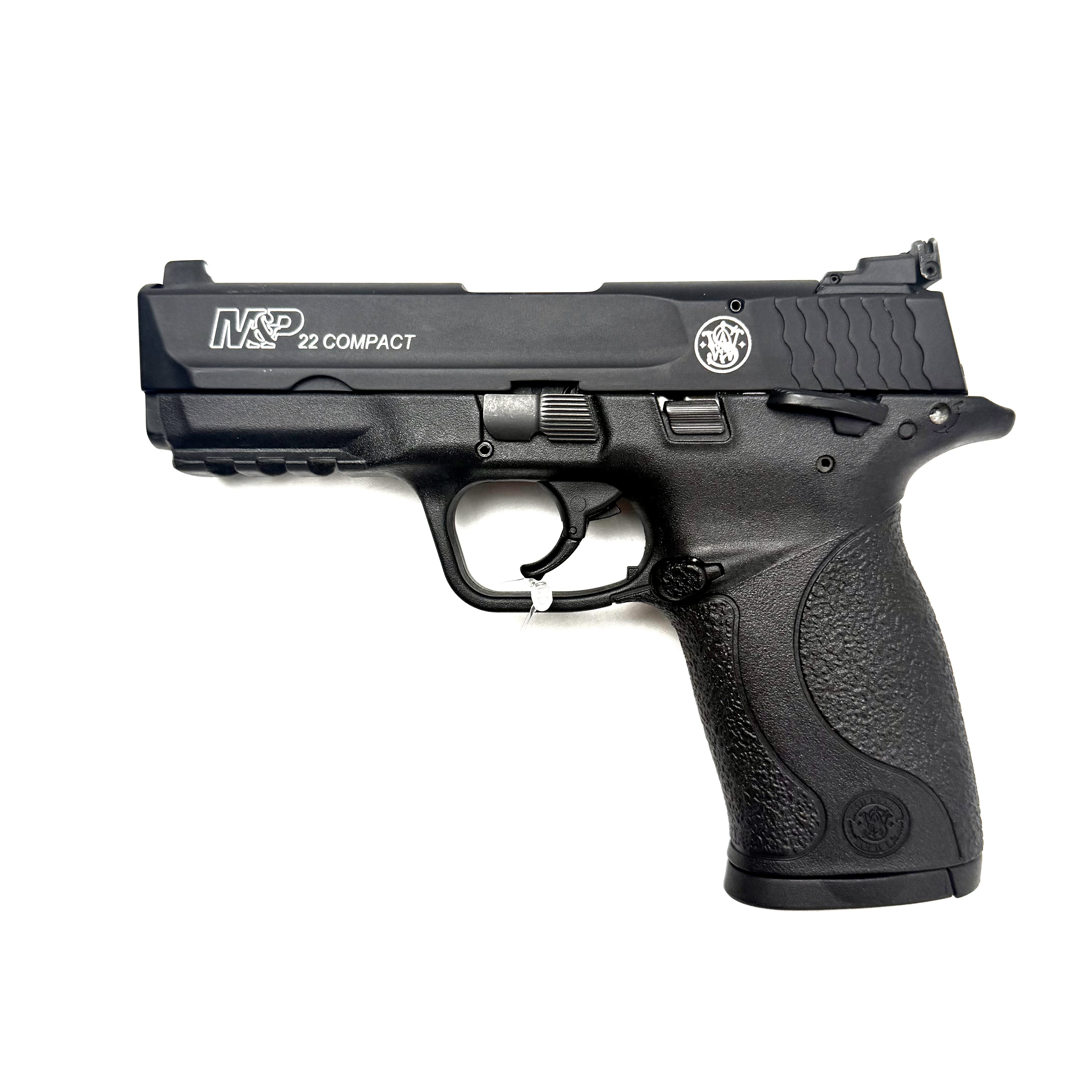 SMITH & WESSON M&P22 COMPACT, .22LR, 3.5", W/ 2 MAGS, USED