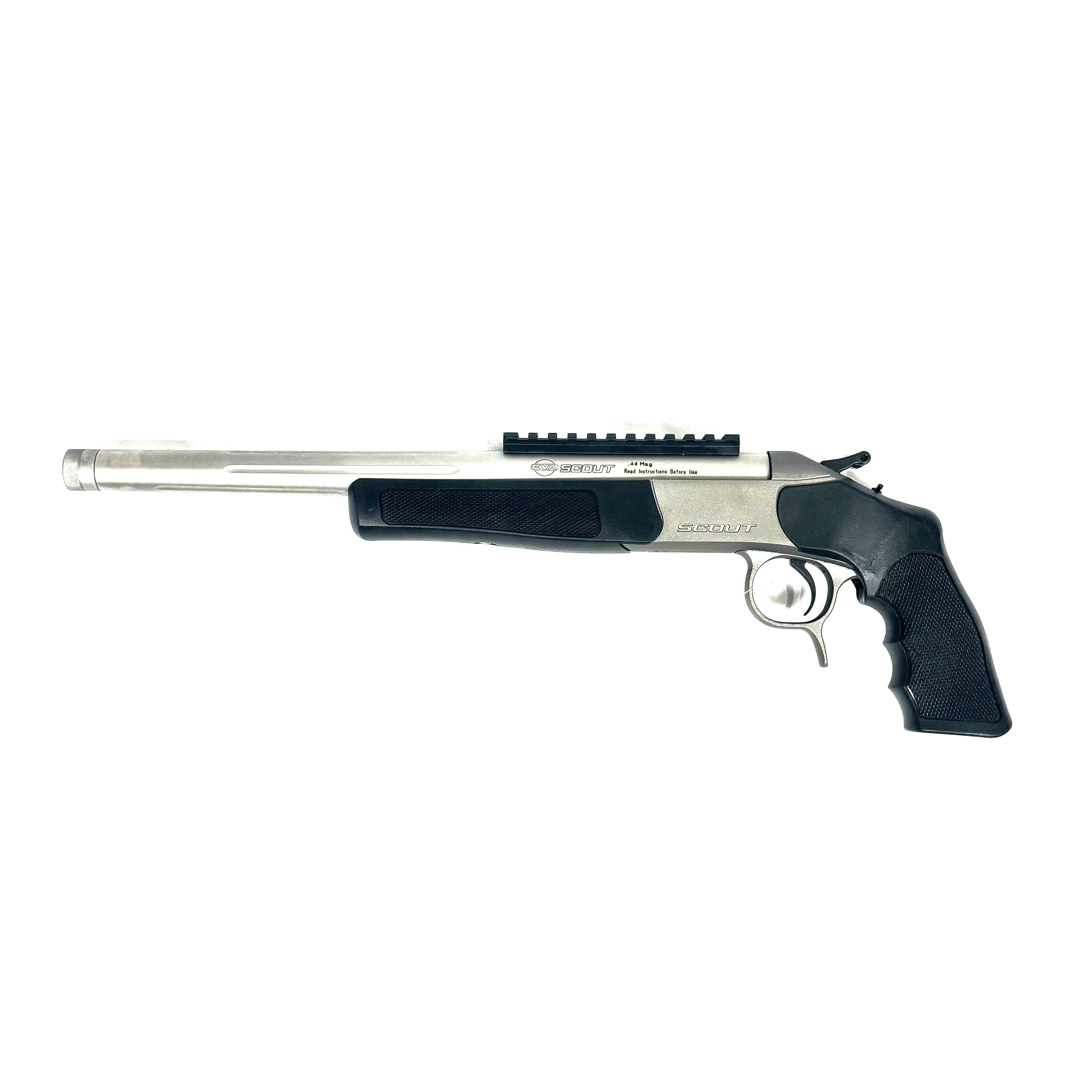 DIKAR CVA SCOUT, 44MAG, 14", W/ BOX, USED