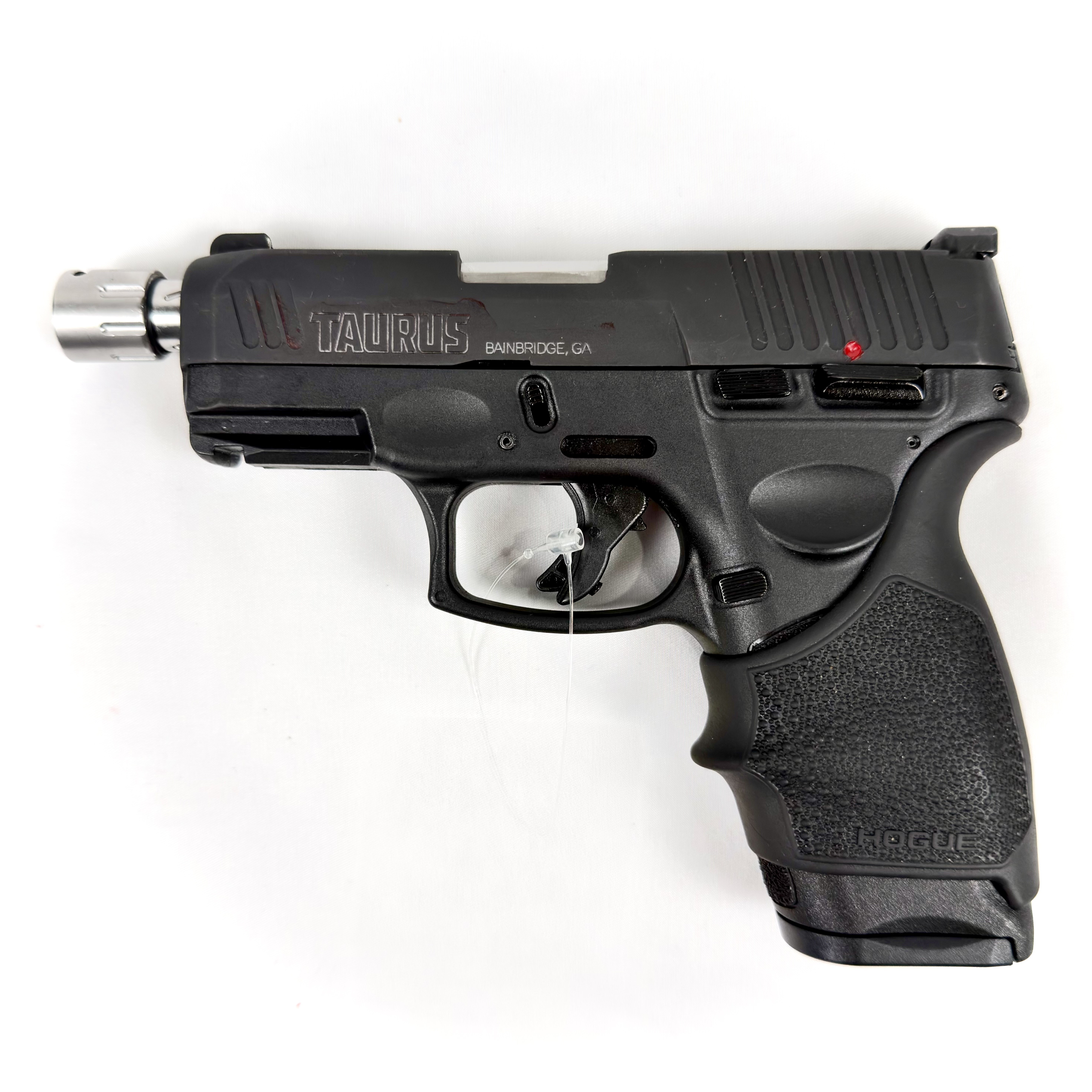 TAURUS G3C, 9MM, 4.5", W/ THRD BARREL, 4MAGS, ORIG BOX, USED
