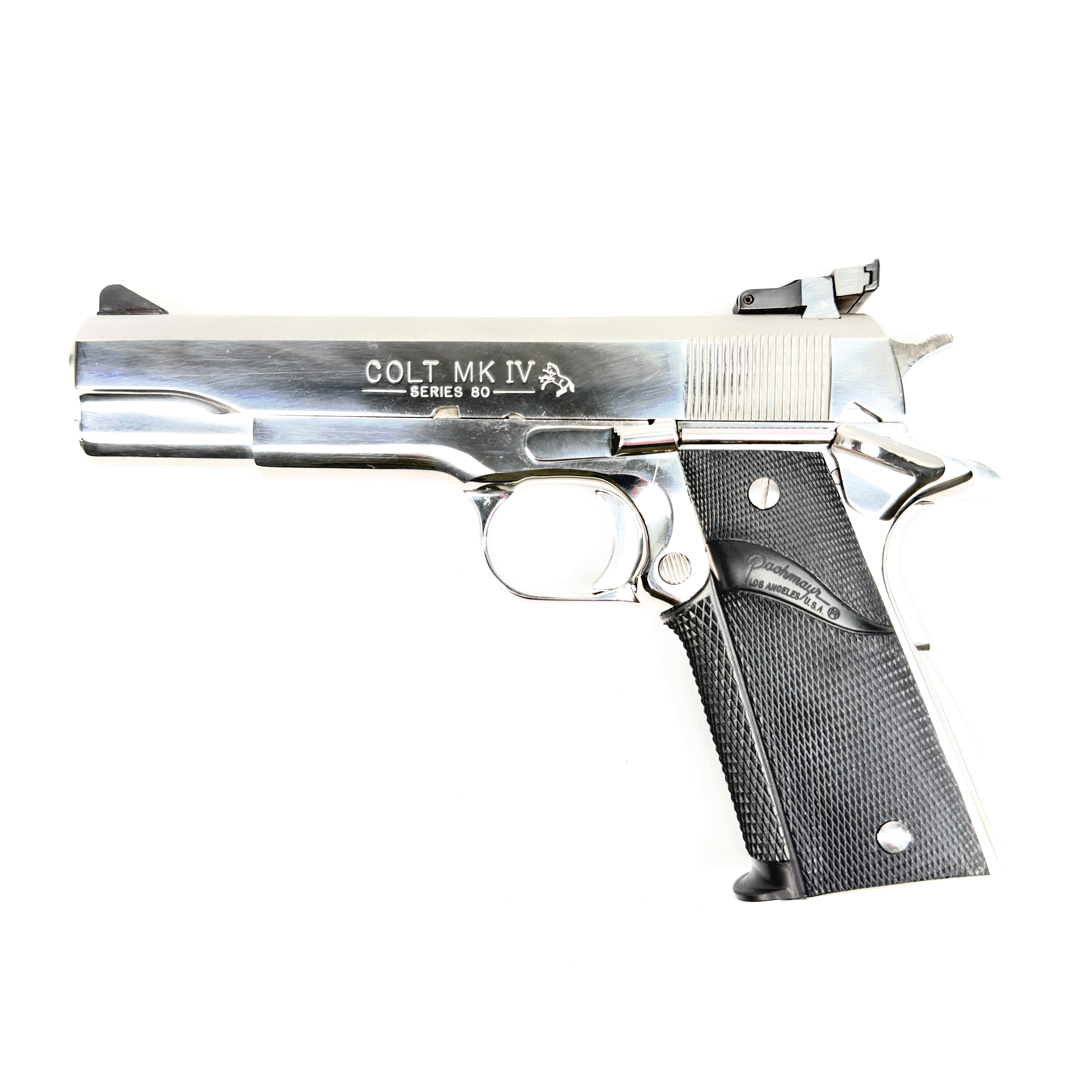 COLT MKIV SERIES 80, 45ACP, 5", W/ 3 MAGS & CASE, USED