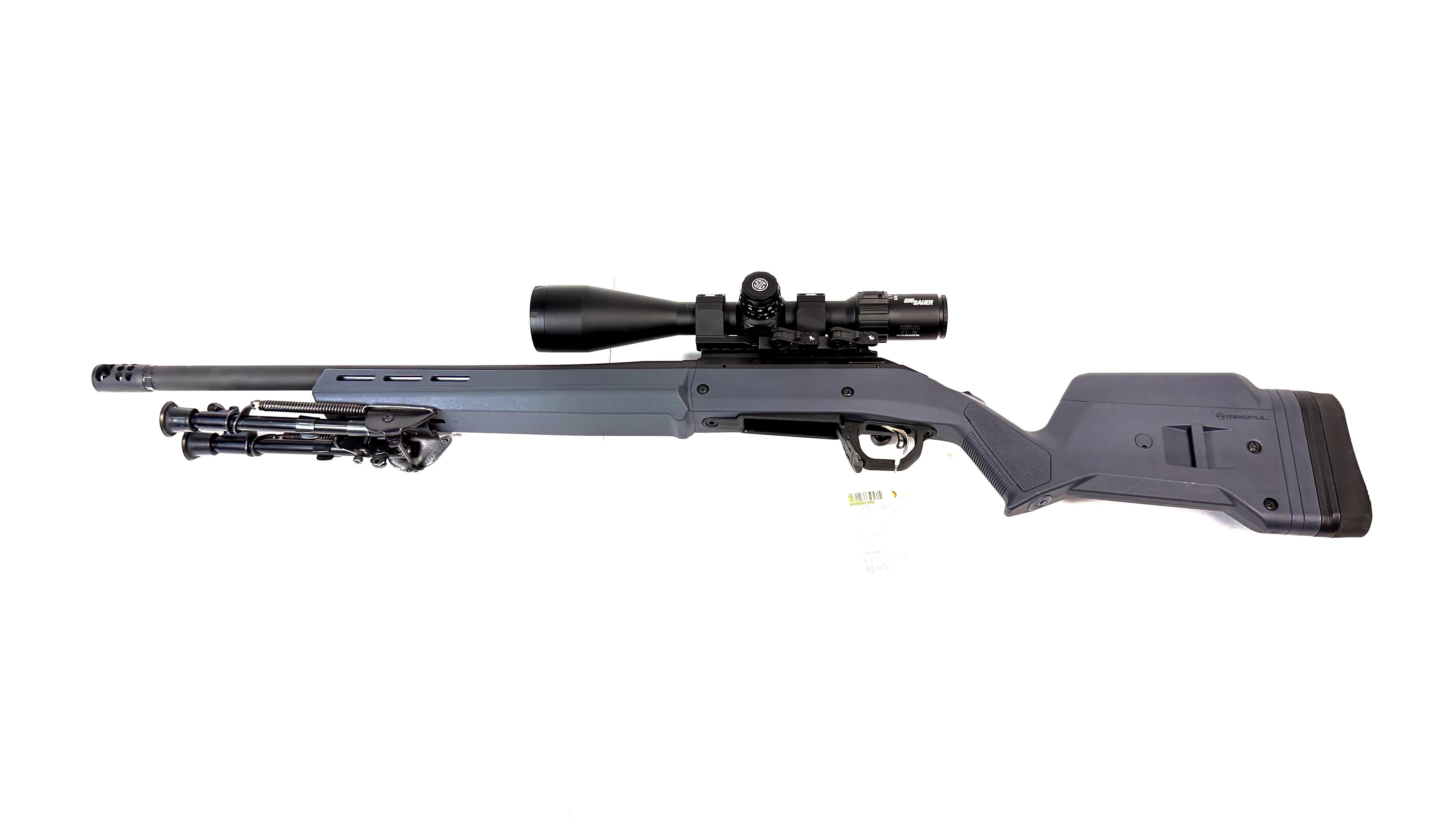 RUGER AMERICAN, 6.5 CREED, 20", W/ SIG SIERRA OPTIC, CASE, USED RUGER AMERICAN, 6.5 CREED, 20", W/ SIG SIERRA OPTIC, CASE, USED