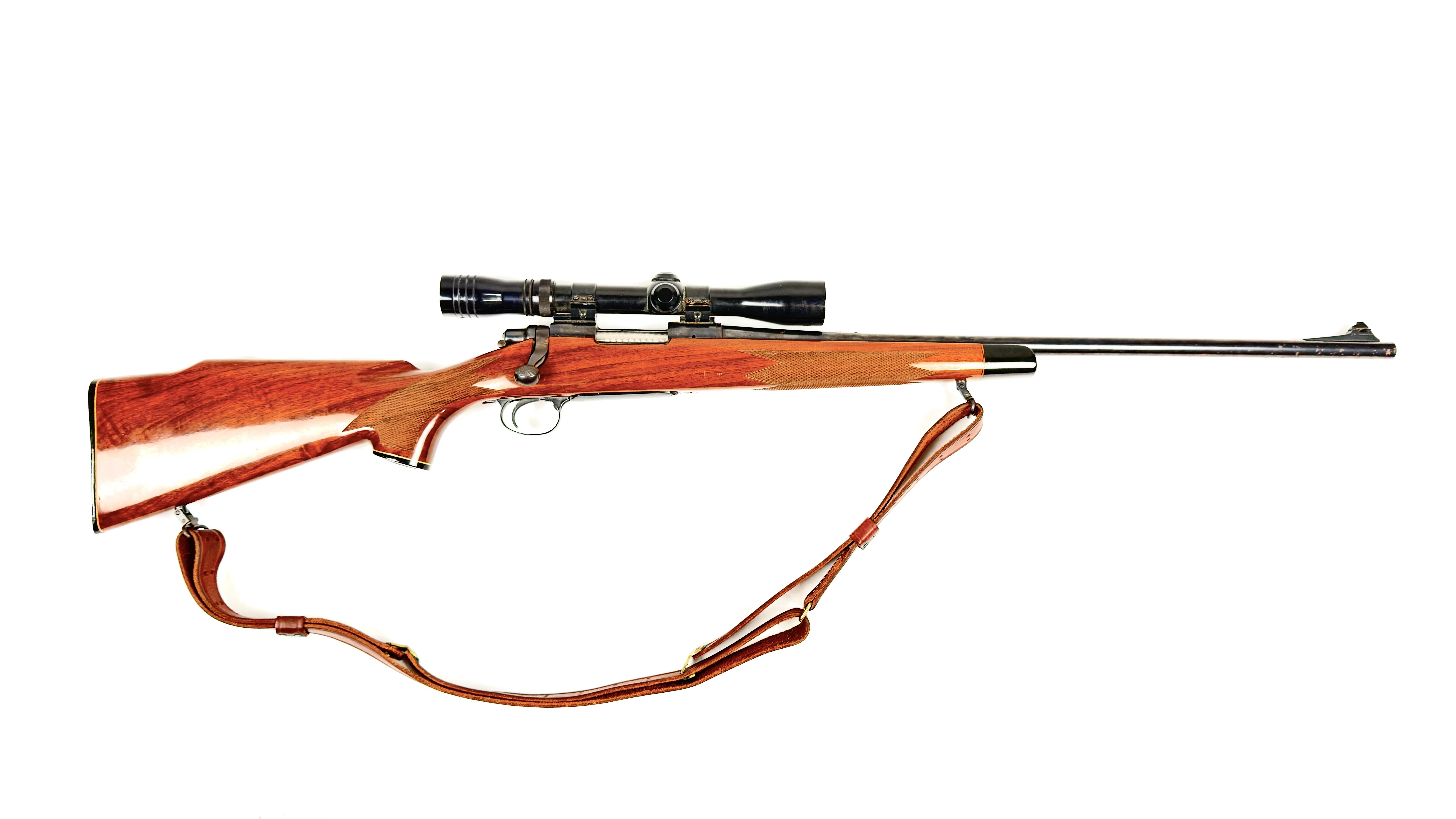 REMINGTON MODEL 700, 22-250REM, 24", W/ SCOPE & SLING, USED