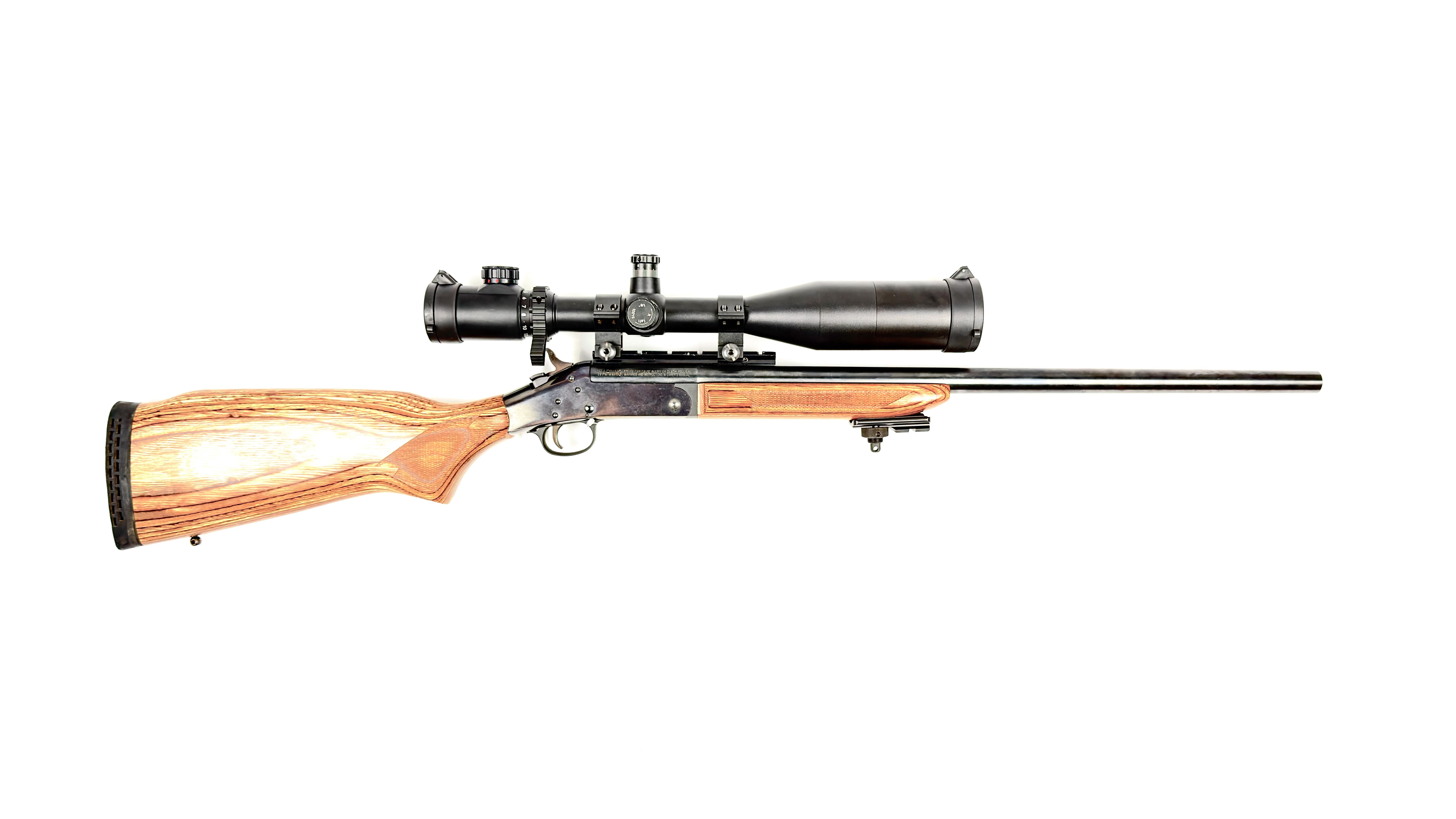 H&R SB2 ULTRA, 223REM, 24", W/ SCOPE, BIPOD, BAG, USED