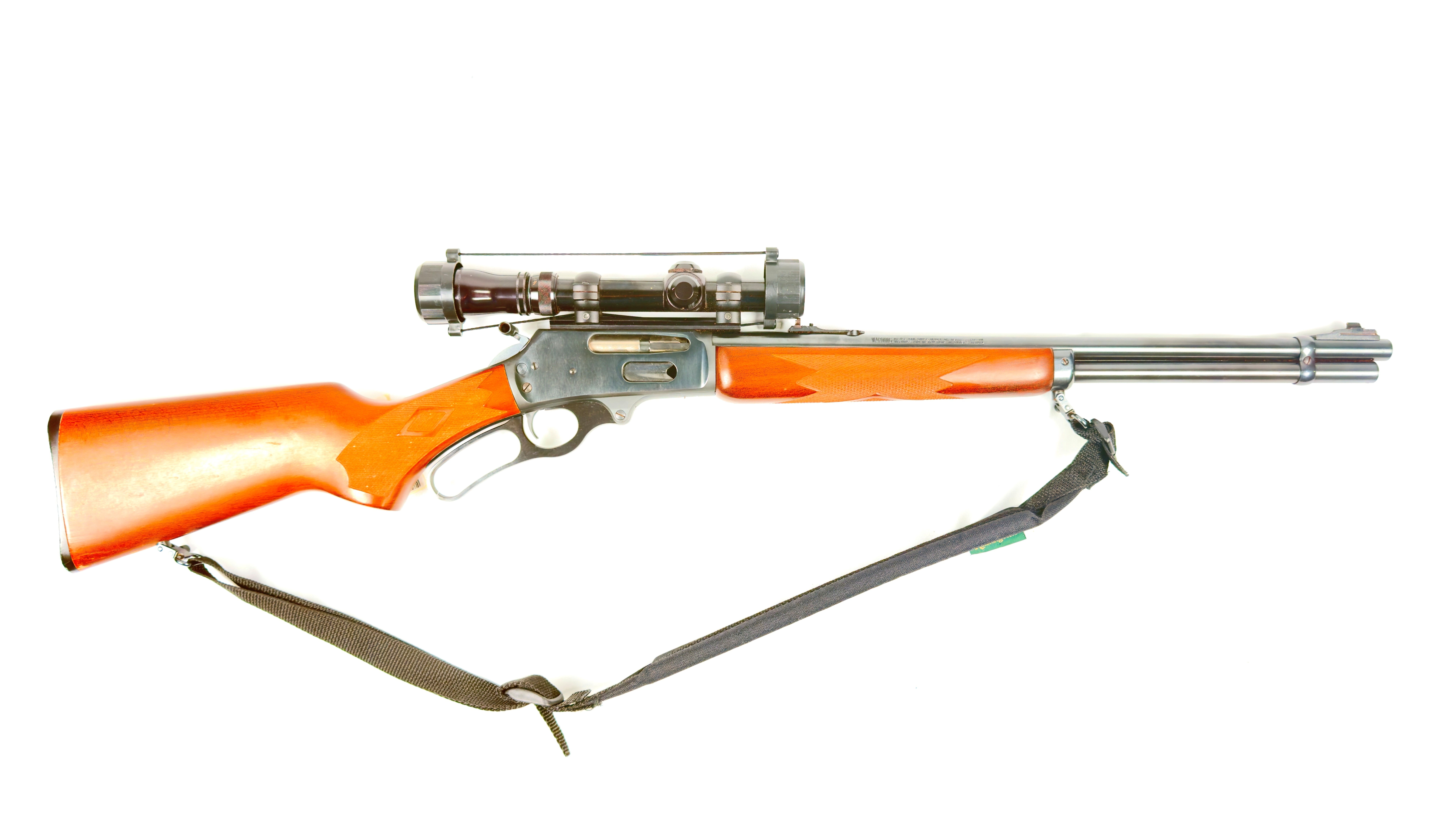 MARLIN 336A, 30-30, 20", W/ SLING & SCOPE, USED