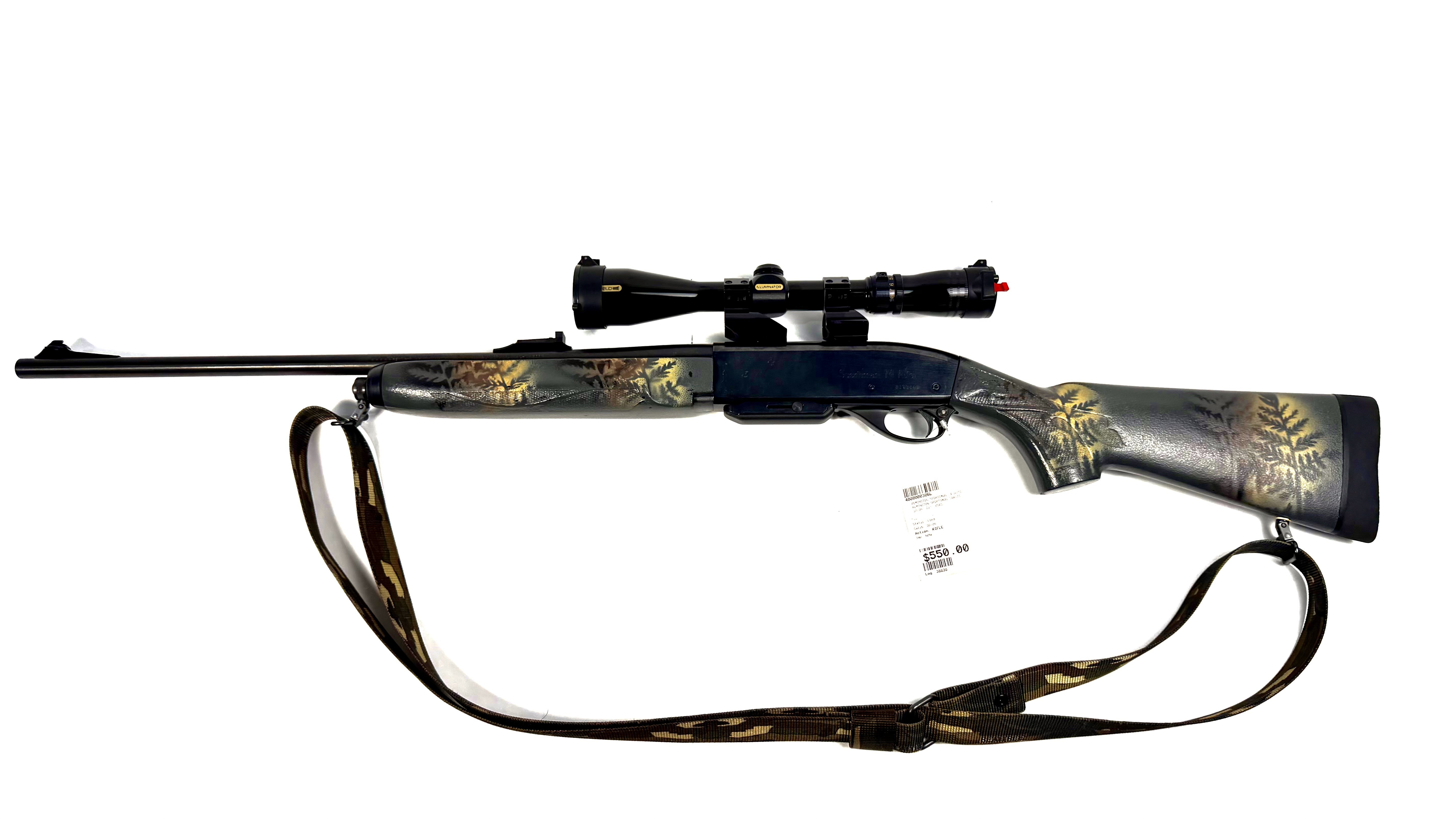 REMINGTON SPORTSMAN 74AUTO, 30-06, 22", USED