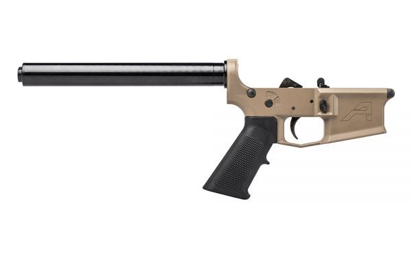 AERO PRECISION M4E1 CMPLT LWR, A2 GRIP, FDE, NO STOCK