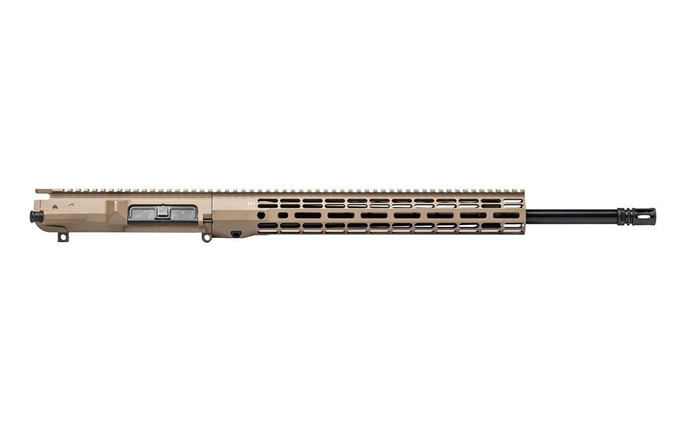 AERO PRECISION M5, COMPLETE UPPER, 308, FDE, ATLAS R-ONE, 15" M-LOK HANDGUARD