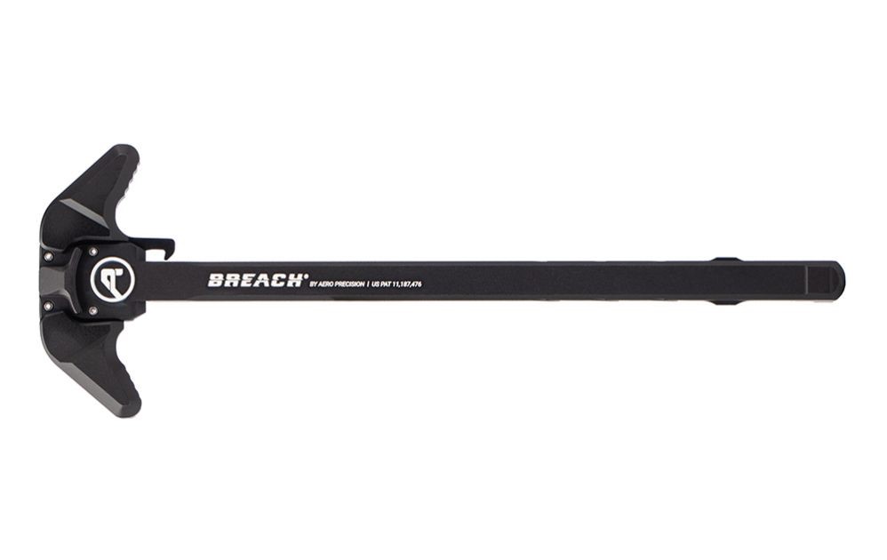 AERO PRECISION CHARGING HANDLE, AR10 BREACH AMBI W/LARGE LEVER, BLACK AERO PRECISION CHARGING HANDLE, AR10 BREACH AMBI W/LARGE LEVER, BLACK